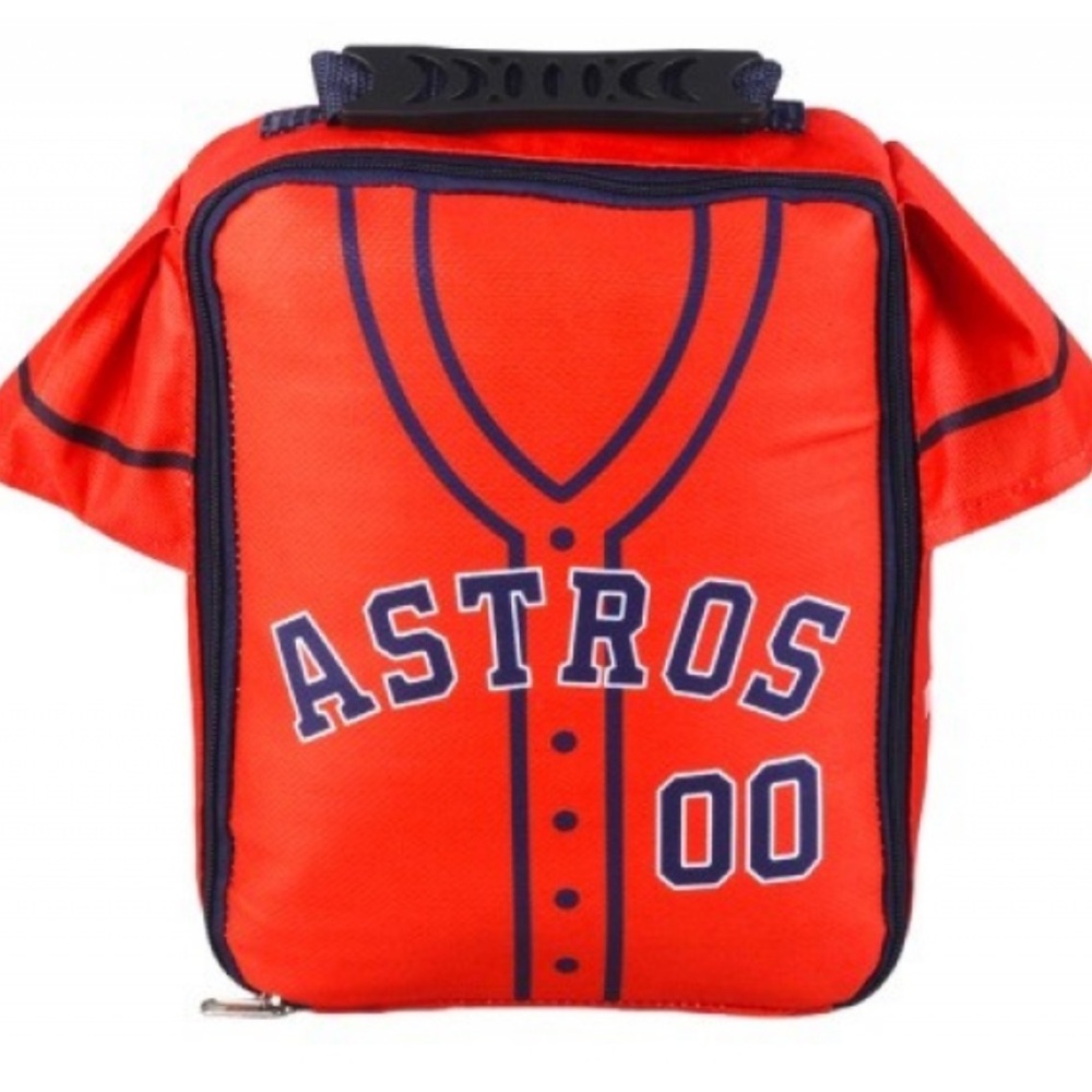 Houston Astros Orbit‎ Jersey Lunch Bag Cooler Insulated MLB Orange